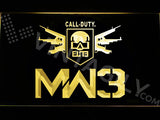 Call of Duty MW3 LED Sign - Yellow - TheLedHeroes