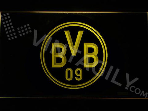 Borussia Dortmund LED Neon Sign USB - Yellow - TheLedHeroes