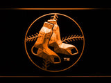 Boston Red Sox (8) LED Neon Sign Electrical - Orange - TheLedHeroes