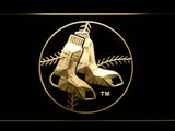 Boston Red Sox (8) LED Neon Sign Electrical - Yellow - TheLedHeroes