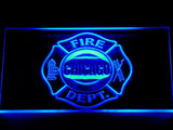 FREE Chicago Fire Dept. LED Sign - Blue - TheLedHeroes