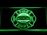 FREE Chicago Fire Dept. LED Sign - Green - TheLedHeroes