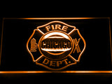 FREE Chicago Fire Dept. LED Sign - Orange - TheLedHeroes