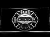 FREE Chicago Fire Dept. LED Sign - White - TheLedHeroes