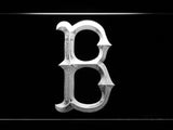 Boston Red Sox (10) LED Neon Sign USB - White - TheLedHeroes