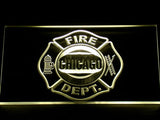 FREE Chicago Fire Dept. LED Sign - Yellow - TheLedHeroes