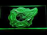 FREE Detroit Fire Dept. LED Sign - Green - TheLedHeroes