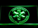 Emergency Medical Services LED Neon Sign Electrical - Green - TheLedHeroes