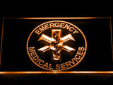 Emergency Medical Services LED Neon Sign Electrical - Orange - TheLedHeroes