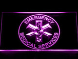 Emergency Medical Services LED Neon Sign Electrical - Purple - TheLedHeroes