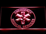 Emergency Medical Services LED Neon Sign Electrical - Red - TheLedHeroes
