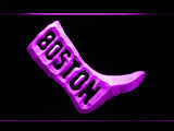 Boston Red Sox (13) LED Neon Sign USB - Purple - TheLedHeroes