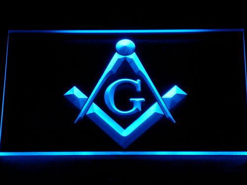 Freemason LED Neon Sign Electrical - Blue - TheLedHeroes