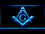 FREE Freemason LED Sign - Blue - TheLedHeroes