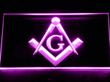 FREE Freemason LED Sign - Purple - TheLedHeroes