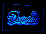 Miami Dolphins LED Sign - Blue - TheLedHeroes