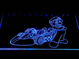 Mario Kart LED Neon Sign Electrical - Blue - TheLedHeroes