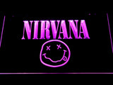 Nirvana LED Neon Sign USB - Purple - TheLedHeroes