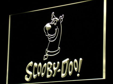 Scooby-doo! LED Neon Sign USB - Yellow - TheLedHeroes