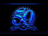 Baltimore Orioles 50th Anniversary LED Neon Sign USB - Blue - TheLedHeroes
