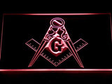 Freemason (2) LED Neon Sign Electrical - Red - TheLedHeroes