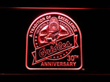 Baltimore Orioles 30th Anniversary LED Neon Sign Electrical - Red - TheLedHeroes