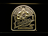 Baltimore Orioles 30th Anniversary LED Neon Sign Electrical - Yellow - TheLedHeroes