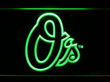 Baltimore Orioles (6) LED Neon Sign Electrical - Green - TheLedHeroes