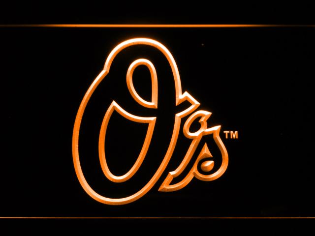 Baltimore Orioles (6) LED Neon Sign Electrical - Orange - TheLedHeroes