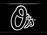 Baltimore Orioles (6) LED Neon Sign Electrical - White - TheLedHeroes