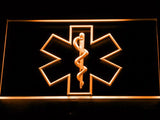 Emergency Medical Services (2) LED Neon Sign Electrical - Orange - TheLedHeroes