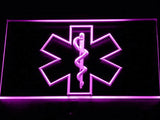 Emergency Medical Services (2) LED Neon Sign Electrical - Purple - TheLedHeroes
