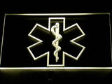Emergency Medical Services (2) LED Neon Sign Electrical - Yellow - TheLedHeroes