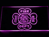 FREE Irish Firefighter's LED Sign - Purple - TheLedHeroes