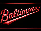 FREE Baltimore Orioles (8) LED Sign - Red - TheLedHeroes