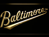 FREE Baltimore Orioles (8) LED Sign - Yellow - TheLedHeroes