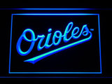 Baltimore Orioles (9) LED Neon Sign Electrical - Blue - TheLedHeroes