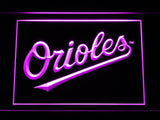 Baltimore Orioles (9) LED Neon Sign Electrical - Purple - TheLedHeroes