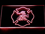Fighting Irish Firefighter (2) LED Neon Sign Electrical - Red - TheLedHeroes