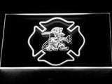 Fighting Irish Firefighter (2) LED Neon Sign Electrical - White - TheLedHeroes