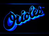 Baltimore Orioles (10) LED Neon Sign Electrical - Blue - TheLedHeroes