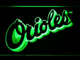 Baltimore Orioles (10) LED Neon Sign Electrical - Green - TheLedHeroes
