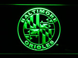 Baltimore Orioles (12) LED Neon Sign Electrical - Green - TheLedHeroes