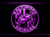 Baltimore Orioles (12) LED Neon Sign Electrical - Purple - TheLedHeroes