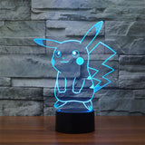 Pikachu Pokemon 3D LED LAMP -  - TheLedHeroes