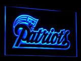 New England Patriots LED Neon Sign USB - Blue - TheLedHeroes