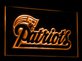 FREE New England Patriots LED Sign - Orange - TheLedHeroes