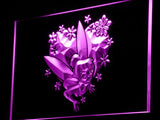 Disney Tinkerbell Peter Pan (2) LED Neon Sign USB - Purple - TheLedHeroes