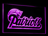 New England Patriots LED Neon Sign Electrical - Purple - TheLedHeroes