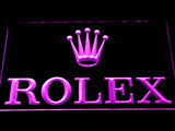 Rolex LED Neon Sign USB - Purple - TheLedHeroes